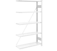 Estantería ensamblable AntiBak®, antibacteriana eurokraft pro, altura de estantería 2000 mm, estantería de ampliación