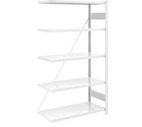 Estantería ensamblable AntiBak®, antibacteriana eurokraft pro, altura de estantería 2000 mm, estantería de ampliación