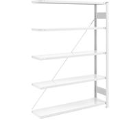 Estantería ensamblable AntiBak®, antibacteriana eurokraft pro, altura de estantería 2000 mm, estantería de ampliación