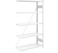 Estantería ensamblable AntiBak®, antibacteriana eurokraft pro, altura de estantería 2000 mm, estantería de ampliación