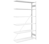 Estantería ensamblable AntiBak®, antibacteriana eurokraft pro, altura de estantería 2500 mm, estantería de ampliación