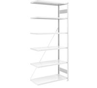 Estantería ensamblable AntiBak®, antibacteriana eurokraft pro, altura de estantería 2500 mm, estantería de ampliación