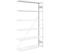 Estantería ensamblable AntiBak®, antibacteriana eurokraft pro, altura de estantería 2500 mm, estantería de ampliación