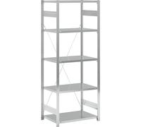 Estantería ensamblable con balda, galvanizada eurokraft pro, por un lado