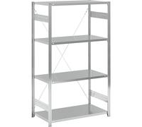 Estantería ensamblable con balda, galvanizada eurokraft pro, por un lado