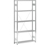 Estantería ensamblable con balda, galvanizada eurokraft pro, por un lado