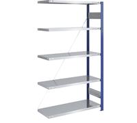 Estantería ensamblable, construcción ligera eurokraft pro, de un solo lado