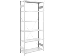 Estantería ensamblable, construcción ligera eurokraft pro, de un solo lado