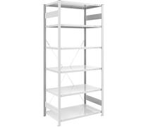 Estantería ensamblable, construcción ligera eurokraft pro, de un solo lado