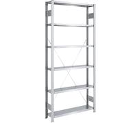 Estantería ensamblable, construcción ligera eurokraft pro, de un solo lado