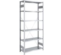 Estantería ensamblable, construcción ligera eurokraft pro, de un solo lado