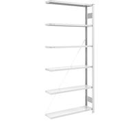 Estantería ensamblable, construcción ligera eurokraft pro, de un solo lado