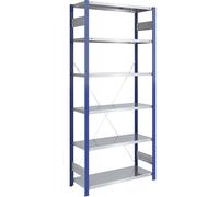 Estantería ensamblable, construcción ligera eurokraft pro, de un solo lado