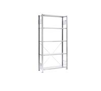 Estantería ensamblable eurokraft pro, para cajas visualizables