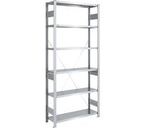 Estantería ensamblable para cargas pesadas eurokraft pro, de un solo lado