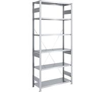 Estantería ensamblable para cargas pesadas eurokraft pro, de un solo lado