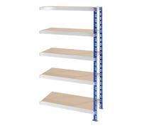 Estantería ensamblable universal estable eurokraft basic, baldas de aglomerado