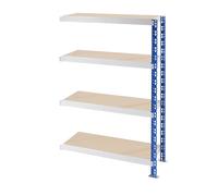 Estantería ensamblable universal estable eurokraft basic, baldas de aglomerado