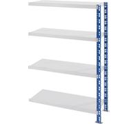 Estantería ensamblable universal estable eurokraft basic, baldas de chapa de acero