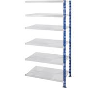 Estantería ensamblable universal estable eurokraft basic, baldas de chapa de acero