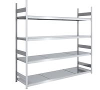 Estantería ensamblajes amplia con baldas de acero hofe, altura 2500 mm, anchura de balda 2500 mm