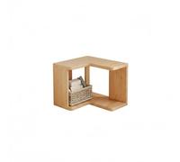 Estantería esquinera de madera maciza de varios niveles, estante de almacenamiento que ahorra espacio para sala de estar, dormitorio, oficina, perfecto para organizar juguetes y libros de cuentos