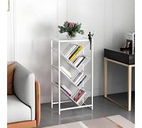 Estantería esquinera, estantería Ironck, estantería con almacenamiento, estante pequeño para libros para espacios pequeños, estante de libros para niños, estantería esquinera pequeña, adecuada para