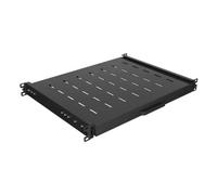 Estantería Extraíble Rack 19" 1U Lanberg AK-1020-B Acero Negro 35 kg