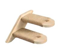 Estantería flotante de pared - Estantería para gatos sostenible, escalón vertical | plataforma de escalera de pared para entrenamiento de mascotas, muebles colgantes para gatos para descansar en la