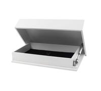 Estantería flotante de pared - Estantería secreta con almacenamiento y exhibición | Organizador flotante decorativo de madera para dormitorio, cocina, sala de estar con marcos de fotos, libros y