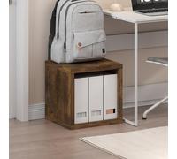 Estantería Furinno Cubicle, apilable, organizadora de Almacenamiento en Forma de Cubo con Parte Trasera Abierta, Extra Gruesa, 40x40x37cm, para Sala de Estar, Dormitorio y Oficina en casa, Pino ámbar