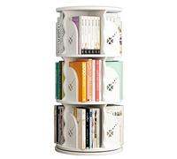 Estantería giratoria de 360° con 35 niveles para niños, promueve el interés de lectura para niños y niñas (color: tamaño B: 50,5 x 97 cm)