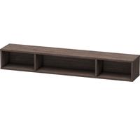 Estantería horizontal Duravit L-Cube, 3 compartimentos, 140x800x120mm, LC120007272, Color: roble oscuro cepillado chapa de madera auténtica