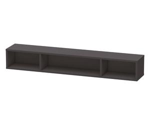 Estantería horizontal Duravit L-Cube, 3 compartimentos, 140x800x120mm, LC120008080, Color: Decoración grafito supermate