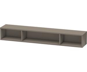 Estantería horizontal Duravit L-Cube, 3 compartimentos, 140x800x120mm, LC120008989, Color: Laca de color gris franela de alto brillo