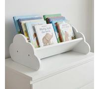 Relaxdays estantería Nube para Libros Infantiles, Blanco