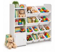 Estantería infantil, juguetes, armario, cómoda, cajas