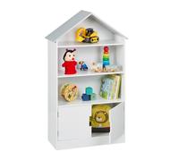Estantería infantil Librería infantil Organizador juguetes niños forma de casa