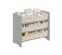 Estantería Infantil para Juguetes 29,5 x 62,5 x 60 cm Gris Paloma