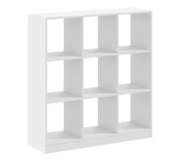 vidaXL Estantería de Madera de ingeniería Blanca 102x32x108 cm, librería, estantería de Libros, Estante de Libros, librerías, Armario de almacenaje