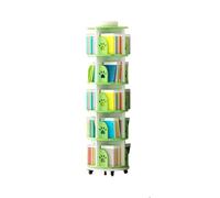 estanteria Librería 360 ° BARATIR RETABILLA BARA LATANDA con CASTIVO DE Ruedas Verdad estantería