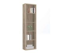 Estantería librería estrecha scaled color roble cambrian 197x52x33 cm 33 cm