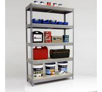Simonrack Simonforte Estantería para cargas pesadas Chipboard (Al x An x Pr: 250 x 120 x 60 cm, Capacidad de carga por balda: 600 kg, Número de...