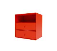 Estantería Mini 1006 con 2 Cajones 145-Rosehip