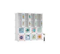 Estantería Modular 123 x 41 x 123 cm Blanco
