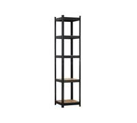 THINIA HOME Estantería Modular con 5 Baldas Ajustables 180x40x40cm 175Kg