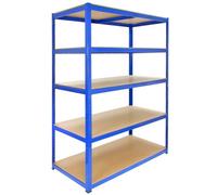 Estantería MonsterShop T-Rax Azul 120 cm Acero Sin Tornillos Extra Profunda