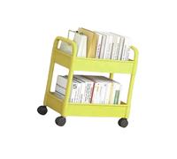 Estantería móvil con elegante carrito de empuje portátil de color para un almacenamiento optimizado en cualquier entorno, carrito de almacenamiento de dormitorio