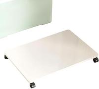 Estantería Multiusos: Estante rodante con Capacidad de 35 kg, estación portátil for Unidad rodante, Carro for Equipos | Almacenamiento for la colocación de la Lavadora(White)