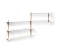 Gejst Estantería Nivo B roble claro-blanco